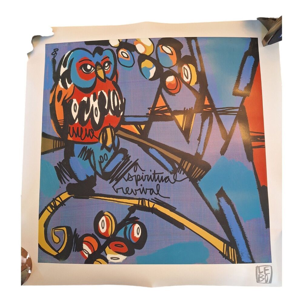 DAVID LE BATARD LEBO ART A SPIRITUAL REVIVAL With Certificate of Authenticity